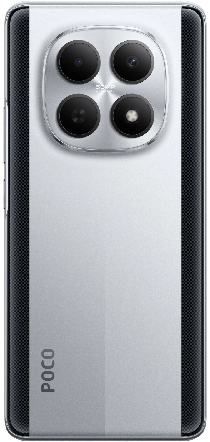 Смартфон POCO M8 8/512 Гб серебристый