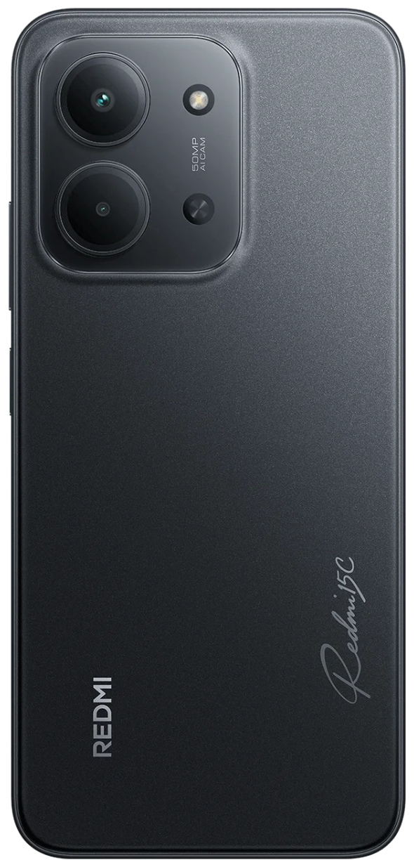 Смартфон Redmi 15C 4/128 ГБ черный
